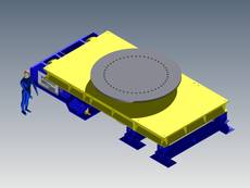 Welding Manipulator, Turn- and Tiltable